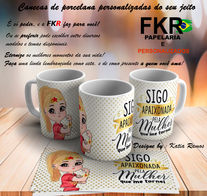 CANECA DE PORCELANA PERSONALIZADA