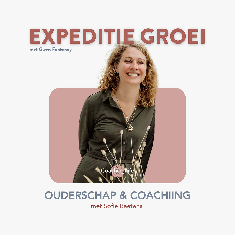 podcast cover ouderschap met sofie Baetens