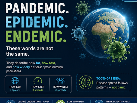 🌍 Pandemic vs Epidemic vs Endemic
