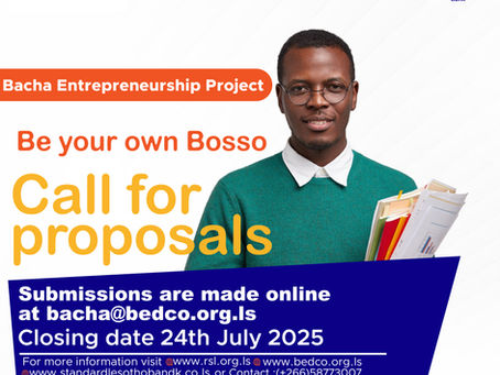 Call for Proposals: Bacha Entrepreneurship Project