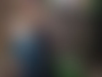 John and Neil choosing shade loving plants for this heavily shaded border.