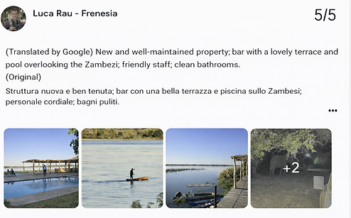 Sunset cruise on the zambezi