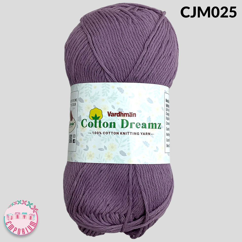 Vardhman Cotton Dreamz Yarn - CJM025