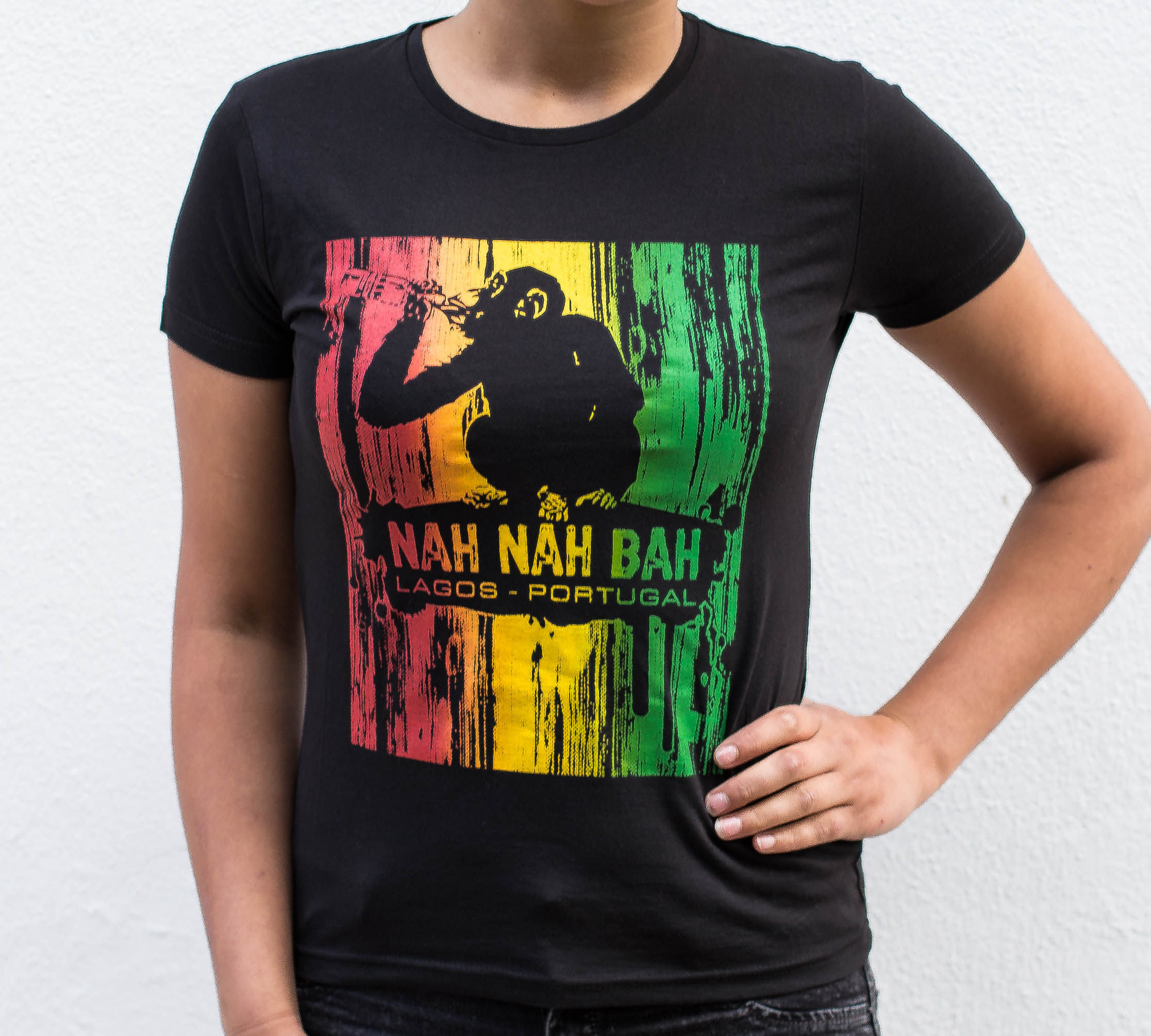 Ladies Drunky Monkey Tee