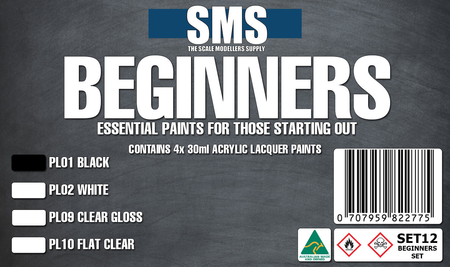 SMS BEGINNERS Colour Set SET12