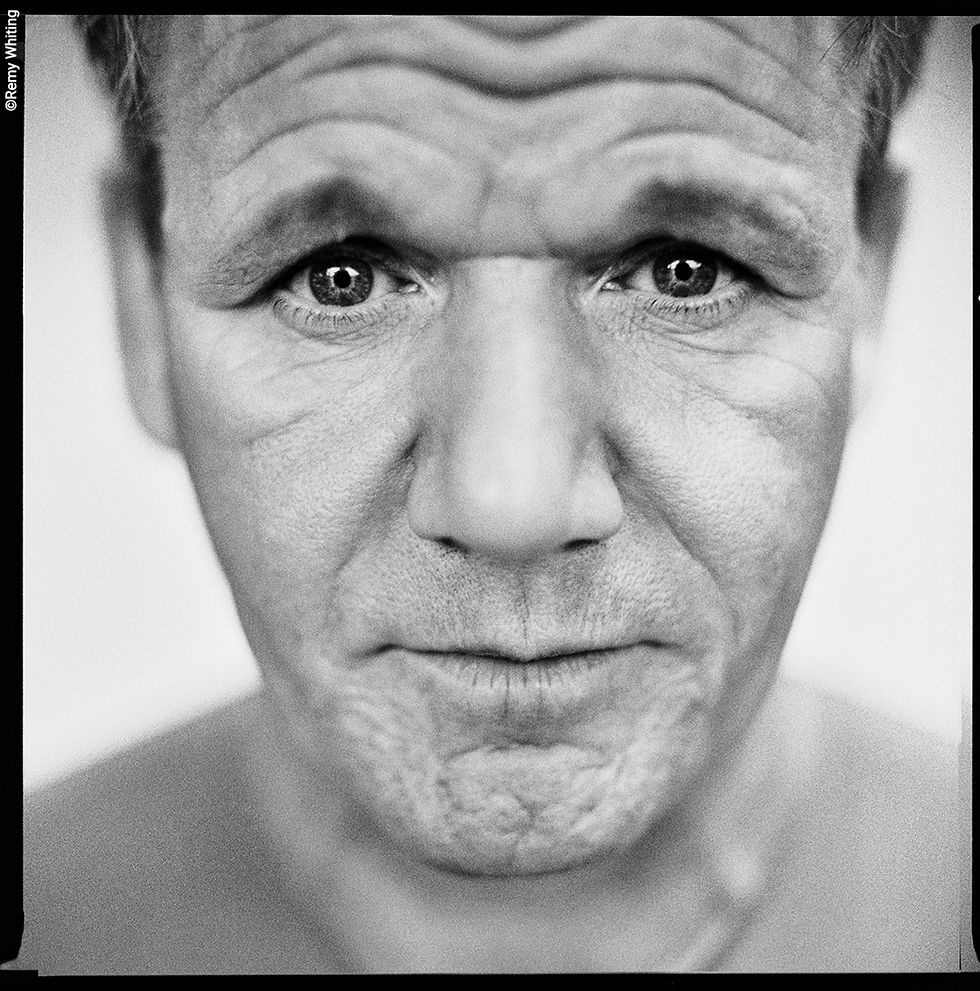 “I had just 6 minutes with Gordon Ramsay for 220 Triathlon magazine at a sports centre but was determined to get a portrait of him on my medium format film camera on top of my given brief.”