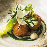 Ceasar Salad Croquettes Recipe by Paul Welburn of Fern Restaurant Nanstallon, Cornwall