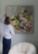 Ylenia hanging work by Judy Buxton