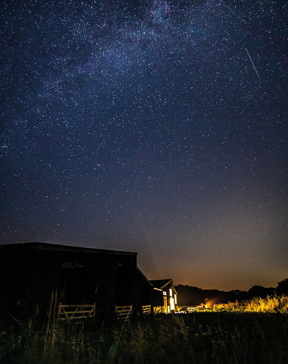 No light pollution over Bodmin Moor