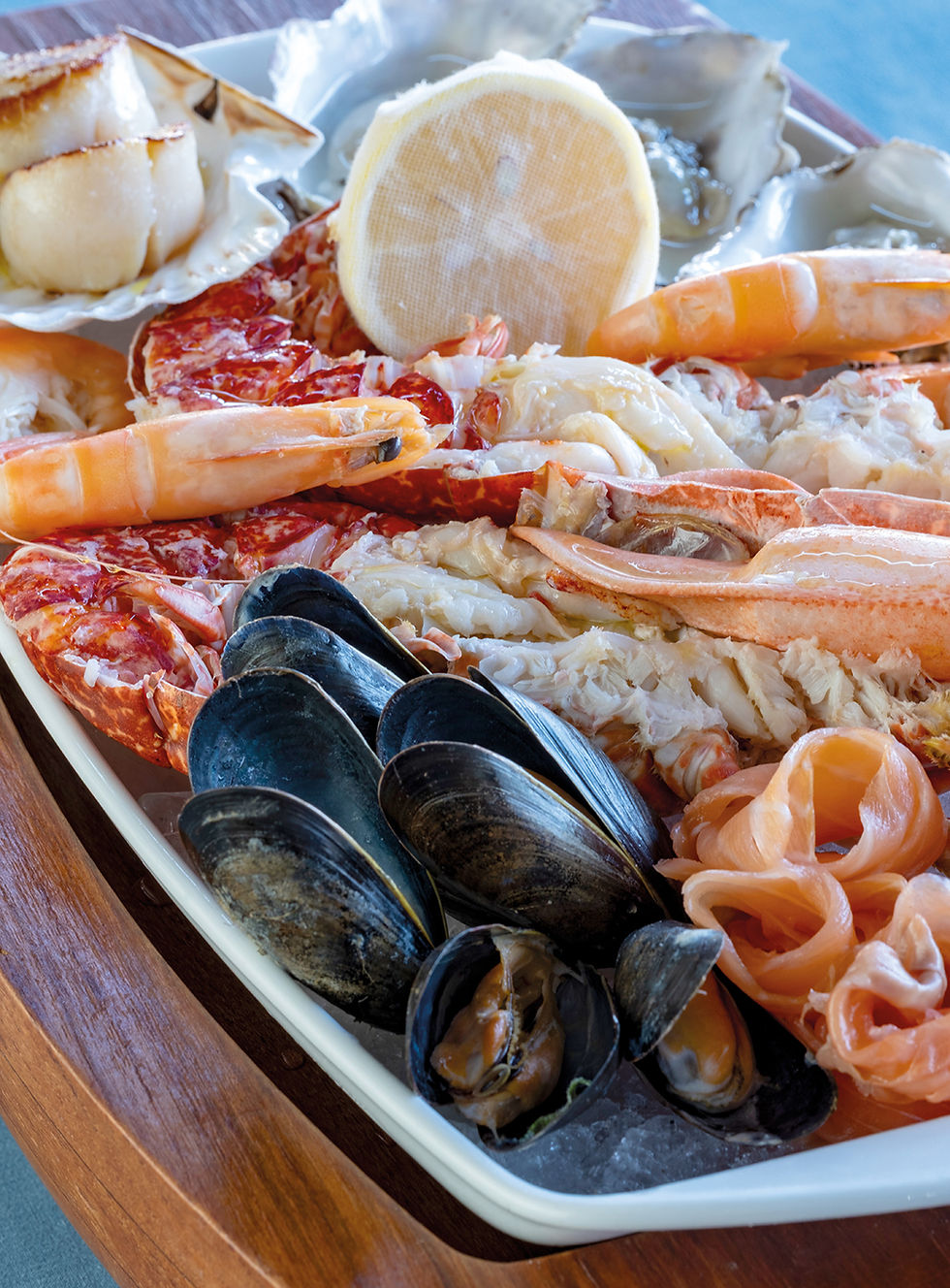 Seafood at the Quarterdeck