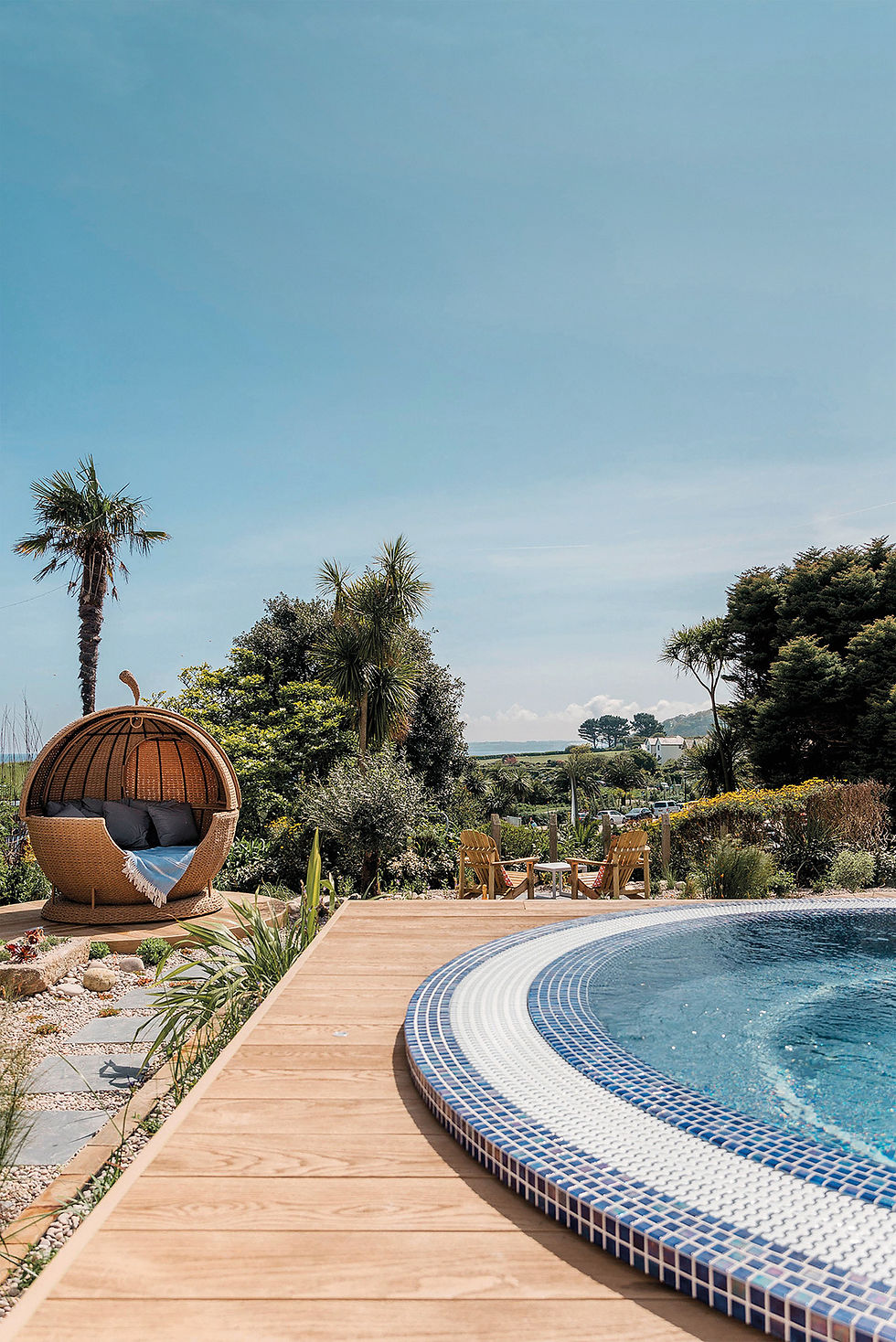 St Michaels Spa Garden in Falmouth
