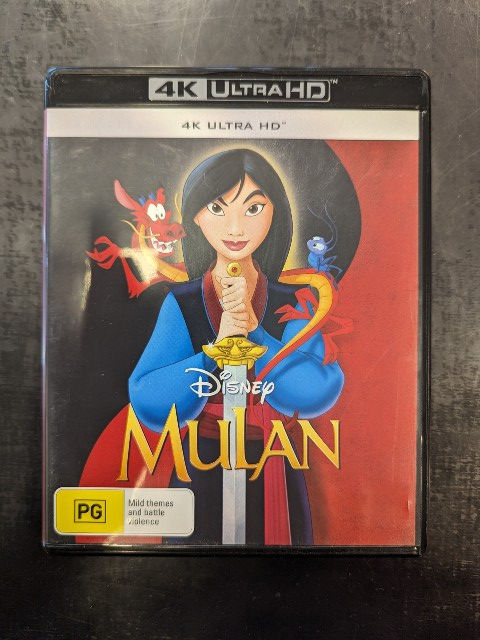 MULAN (ANIMATED) (4K)