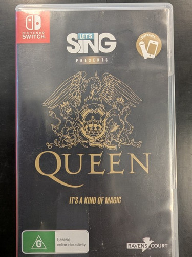 Jeu Let's Sing Presents QUEEN Sur Nintendo Switch - Neuf Sous Blister - Chant Et Fun
