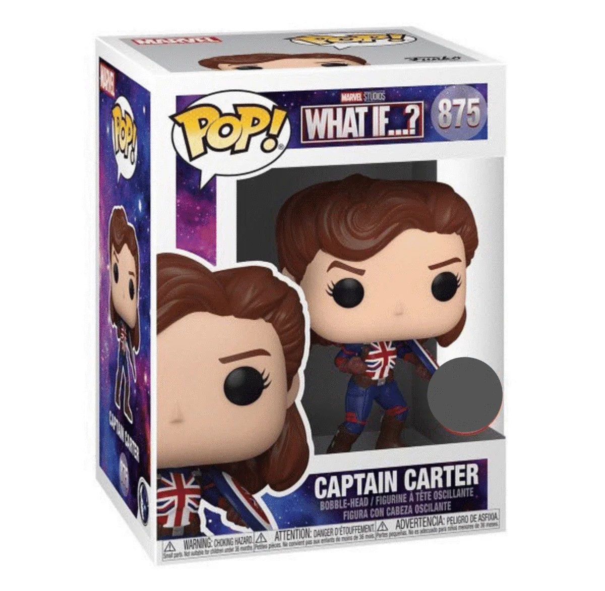 POP VINYL MARVEL WHAT IF CAPTAIN CARTER 875