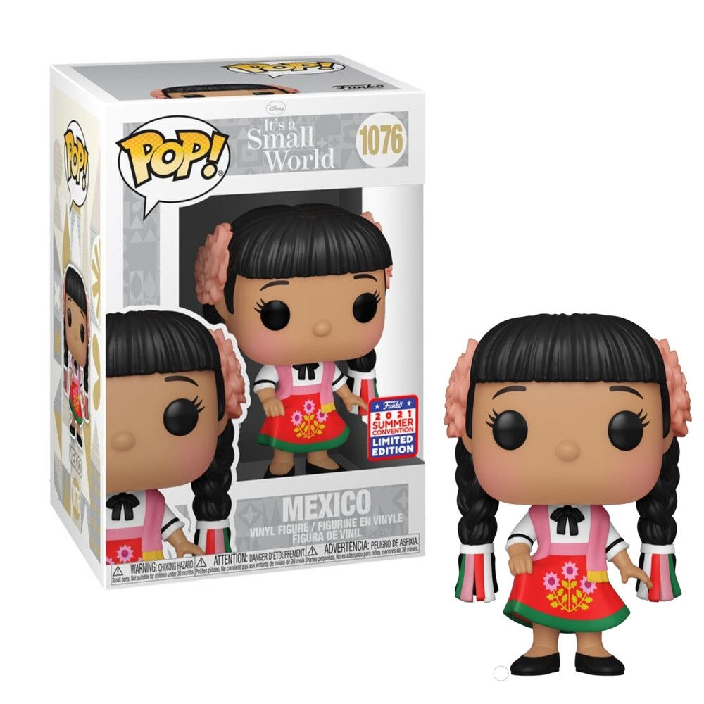 POP VINYL ITS A SMALL WORLD MEXICO SC21 1076
