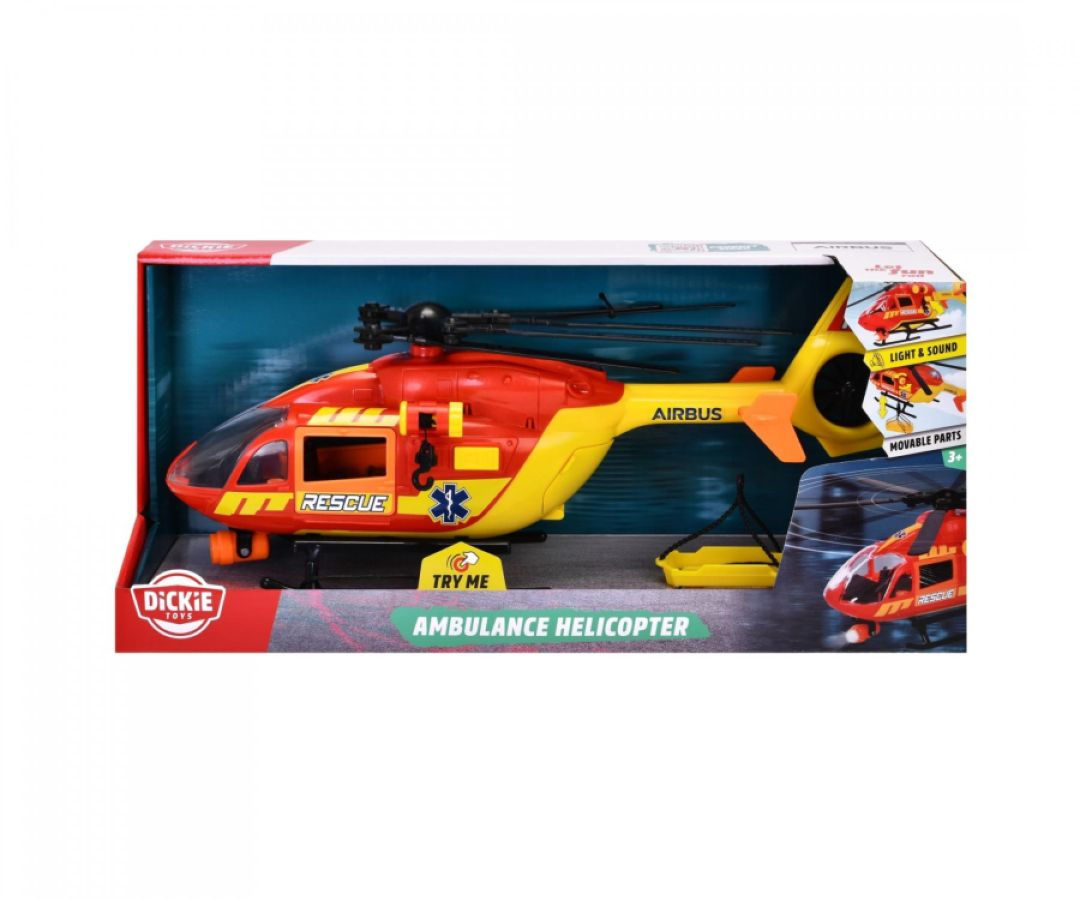 DICKIE TOYS AMBULANCE HELICOPTER LIGHT & SOUND