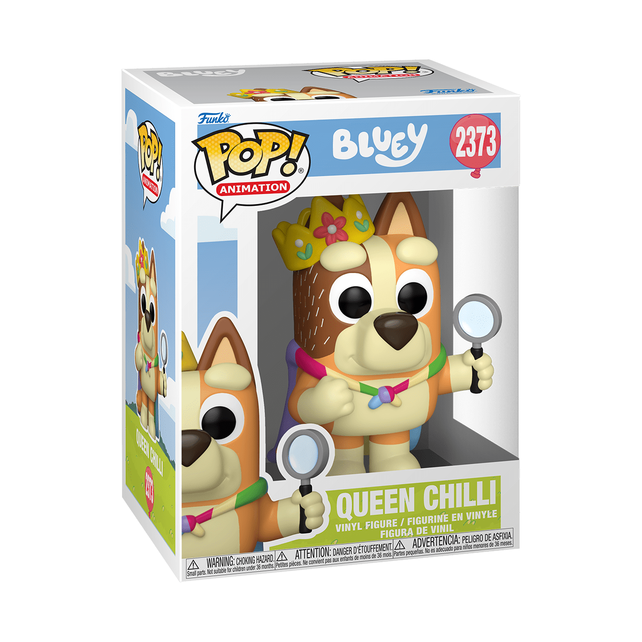 POP VINYL BLUEY QUEEN CHILLI 2373