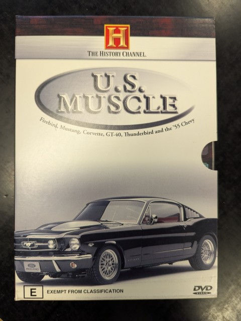 US MUSCLE FIREBIRD MUSTANG CORVETTE GT-40 THUNDER