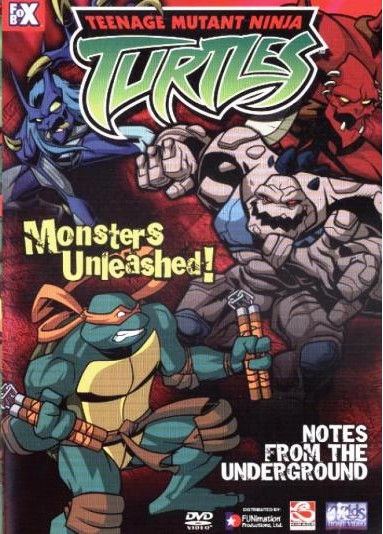TMNT MONSTERS UNLEASHED NOTES FROM THE UNDERGROUND