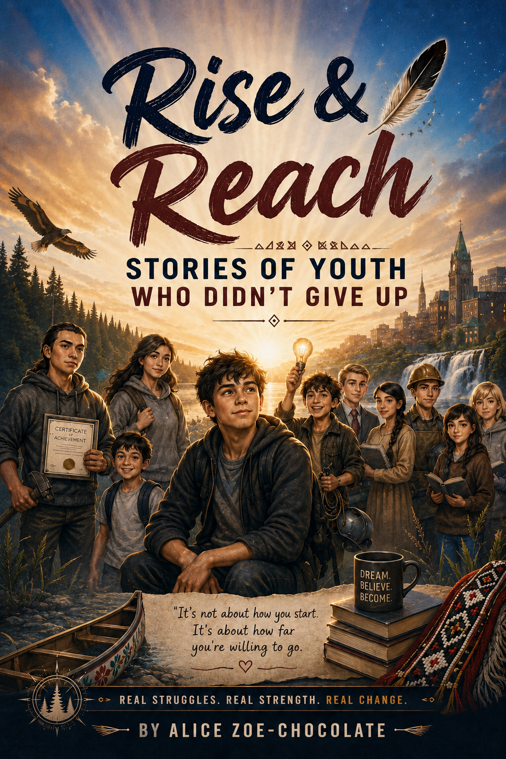 Rise & Reach: Stories of Youth Who Didn’t Give Up — Signed Copy