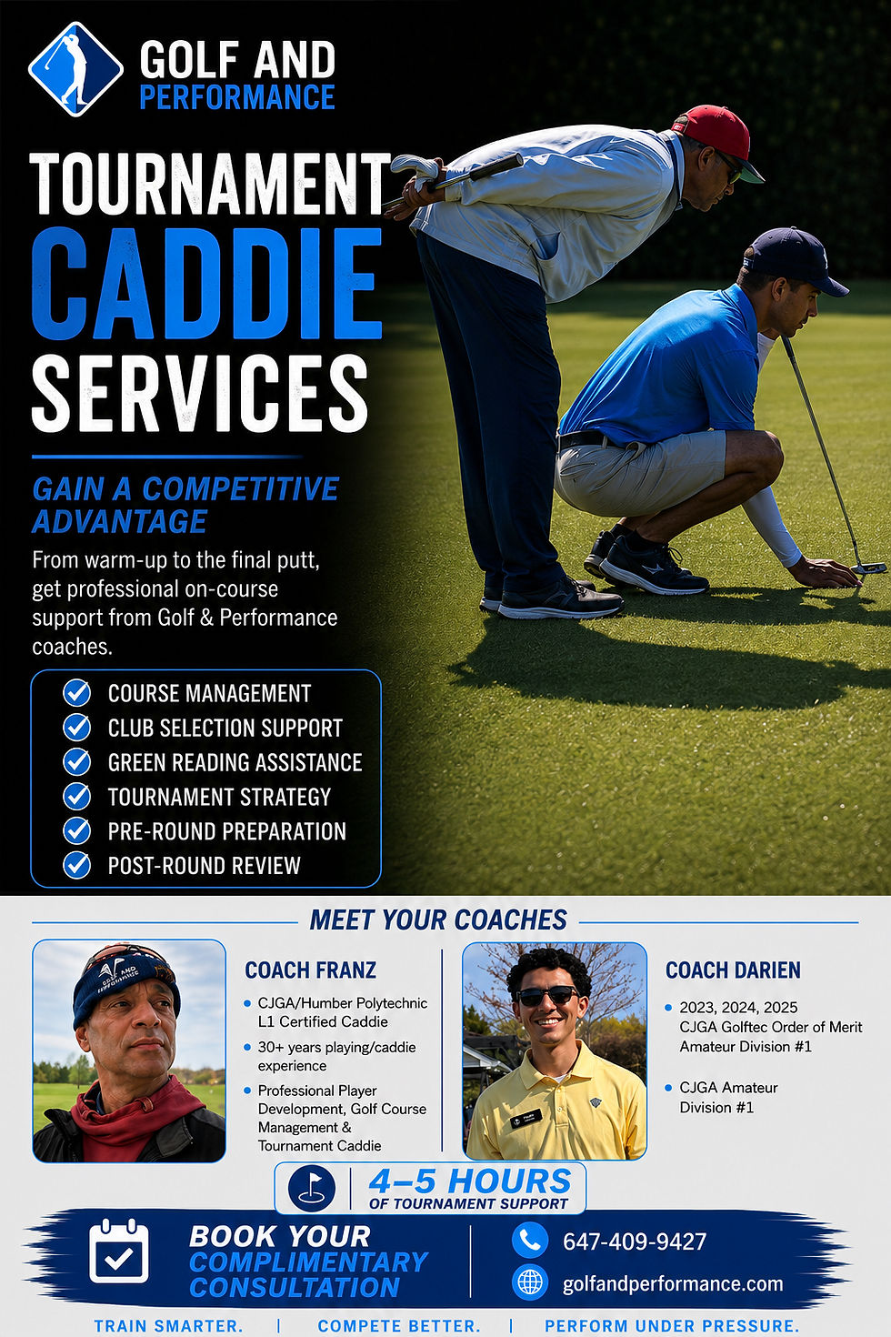 Thumbnail: Tournament Caddy Services 