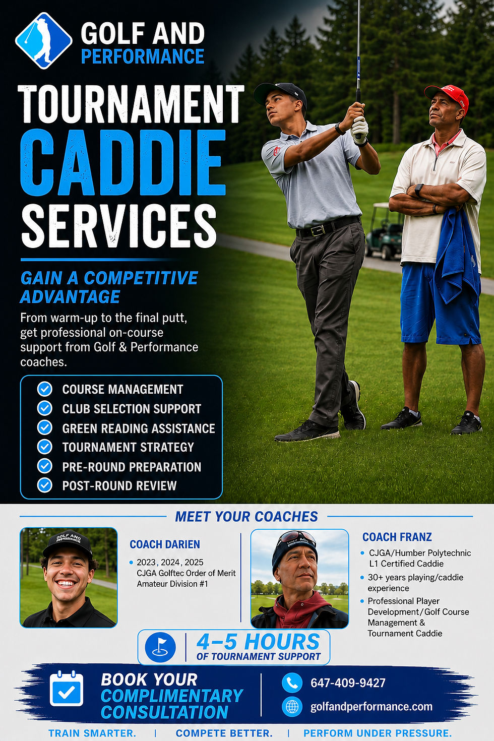 Thumbnail: Tournament Caddy Services 