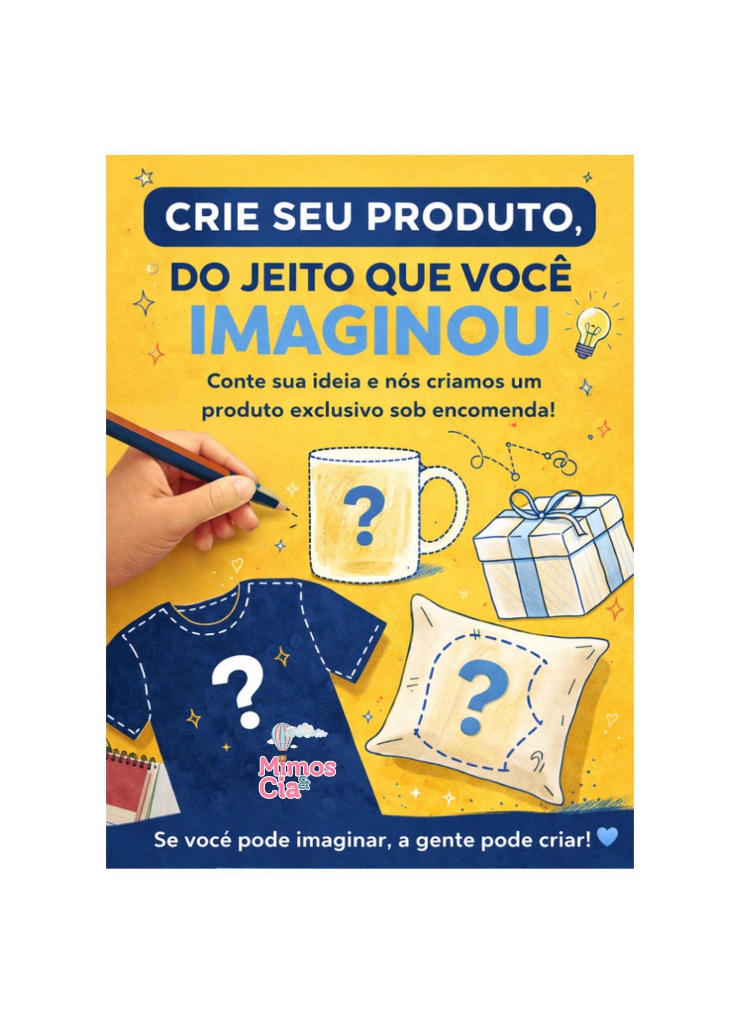 ✨ Crie Seu Produto do Jeito que Você Imaginou.