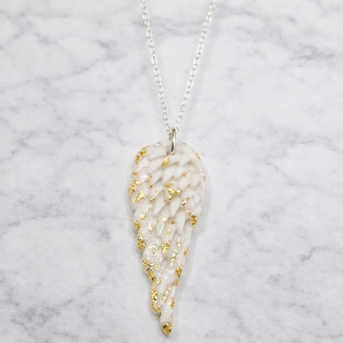 Keepsake Angel Wing Necklace | Mama Bear Milk
