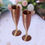 Миниатюра: WOOD CHAMPAGNE GLASSES