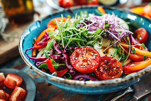 Colorful salad