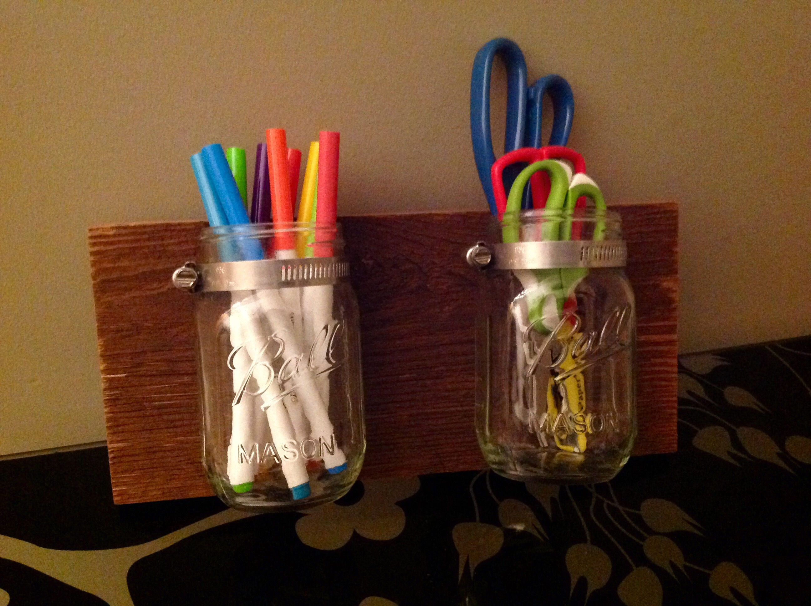 Rustic Cedar Double Wall Hanging Mason Jar Project