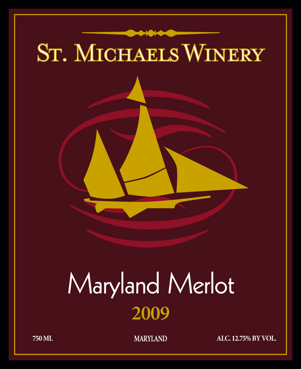 Maryland Merlot label