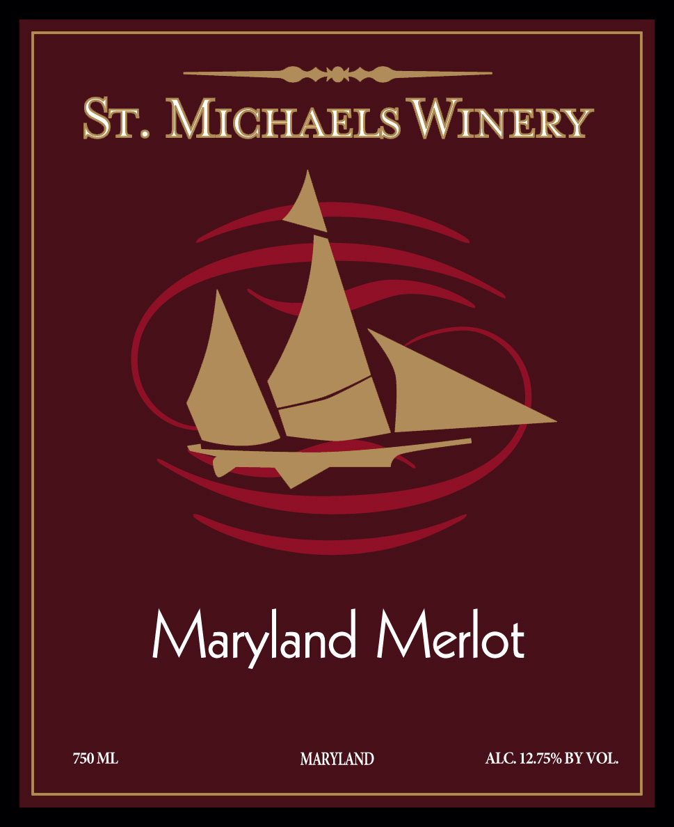 Maryland Merlot label