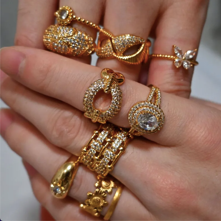 Miniatura: Anillo Brillitos