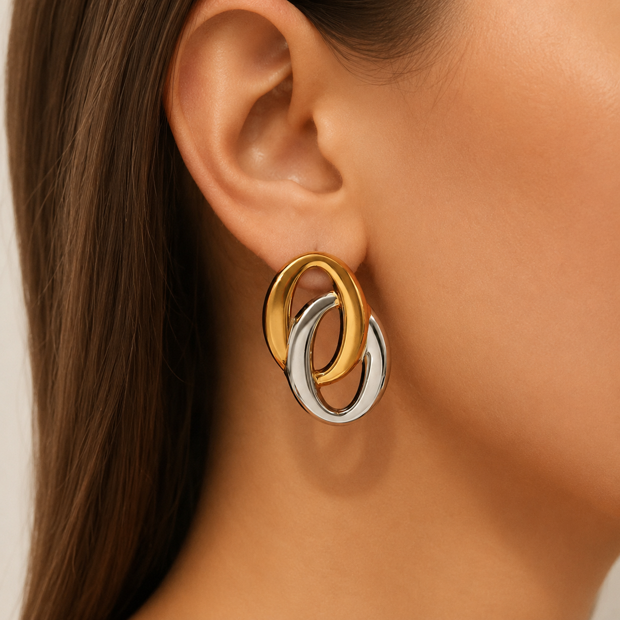 Aretes Bicolor