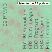 OMA at 50, Architecture Foundation podcast