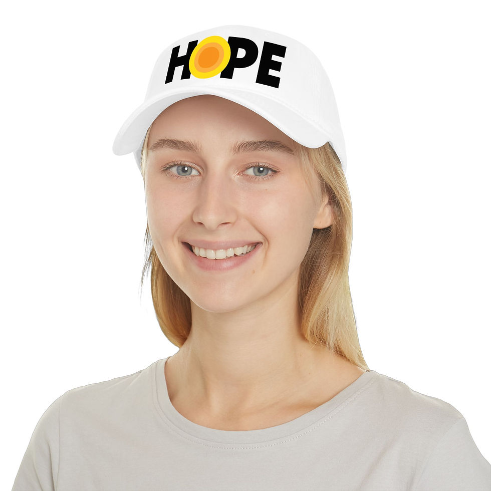 Thumbnail: Hope Sun Baseball Cap — Inspirational Adjustable Low-Profile Hat