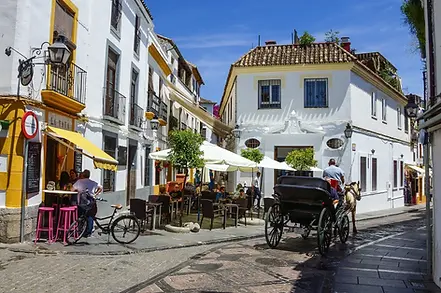 Córdoba's Jewish Quarter: white alleys, flower patios & ancient synagogue"