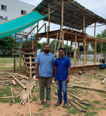 Echo-friendly bamboo house