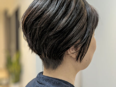 控え目な刈り上げに、至極のヘッドスパを添えて。