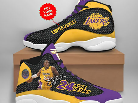 New - Customize Name Kobe Bryant Jordan 13 Shoes