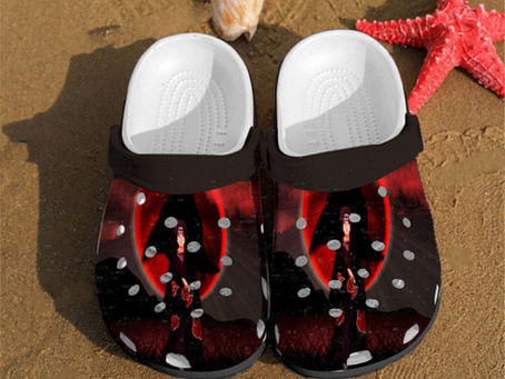 Best - Uchiha Sasuke Anime Crocs Clog Shoes