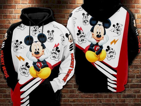 Hot - Mickey Hoodie 3D - A gift for your family, your friend