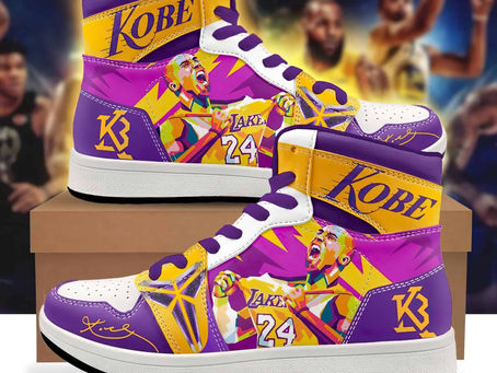 Hot - Kobe BryantShout Streetwear Sneakers Air Jordan Custom