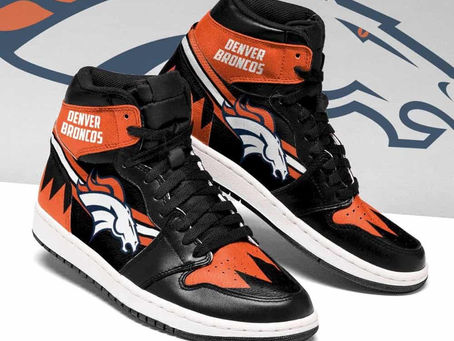 Best - Denver Broncos Jordan Sneaker Shoes Nfl Football Teams