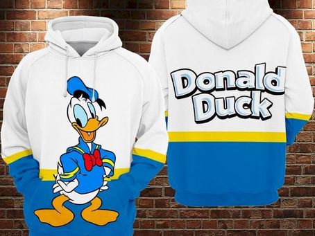 Shop - DONALD DUCK HOODIE 3D - A gift for your family, your friend