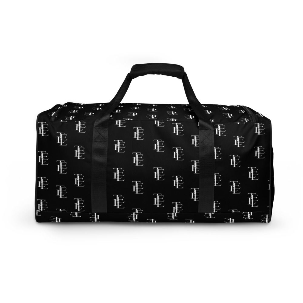 TELL Noir Monogram Duffle