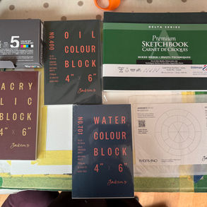 My Recent Art Supply purchases