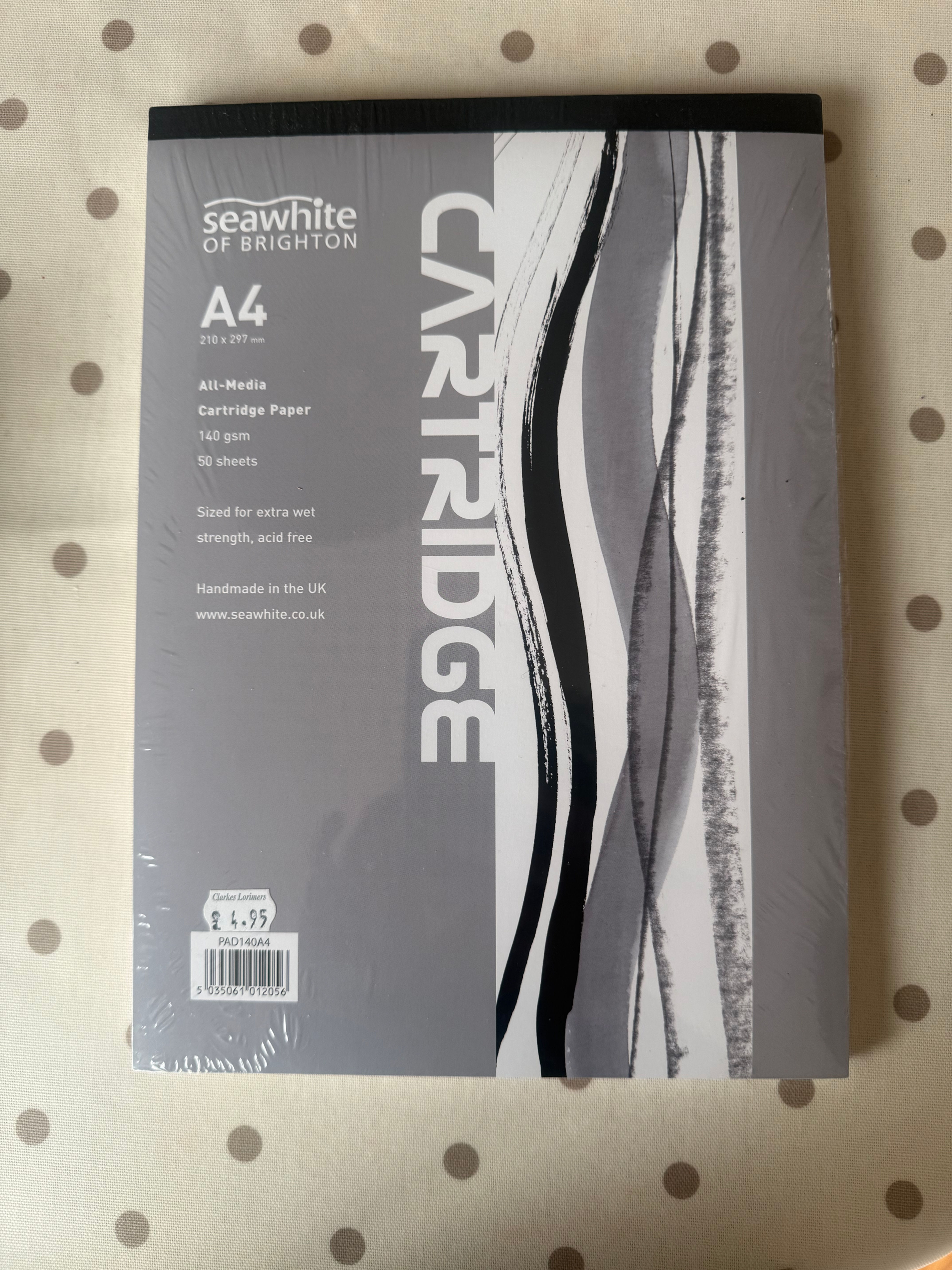 Seawhite A4 Cartridge Pad brand new