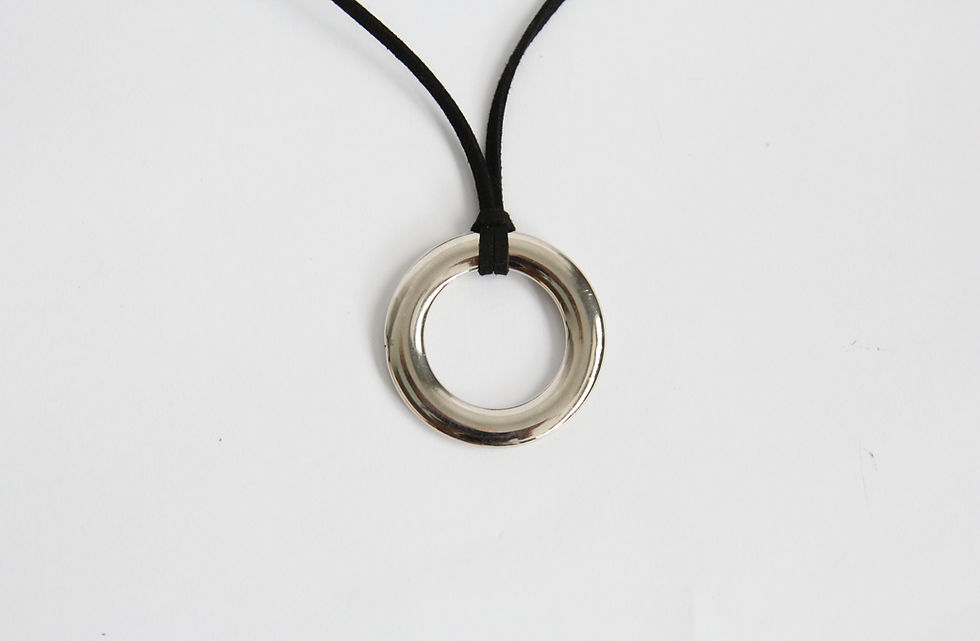 Miniatura: Colar Couro Serena